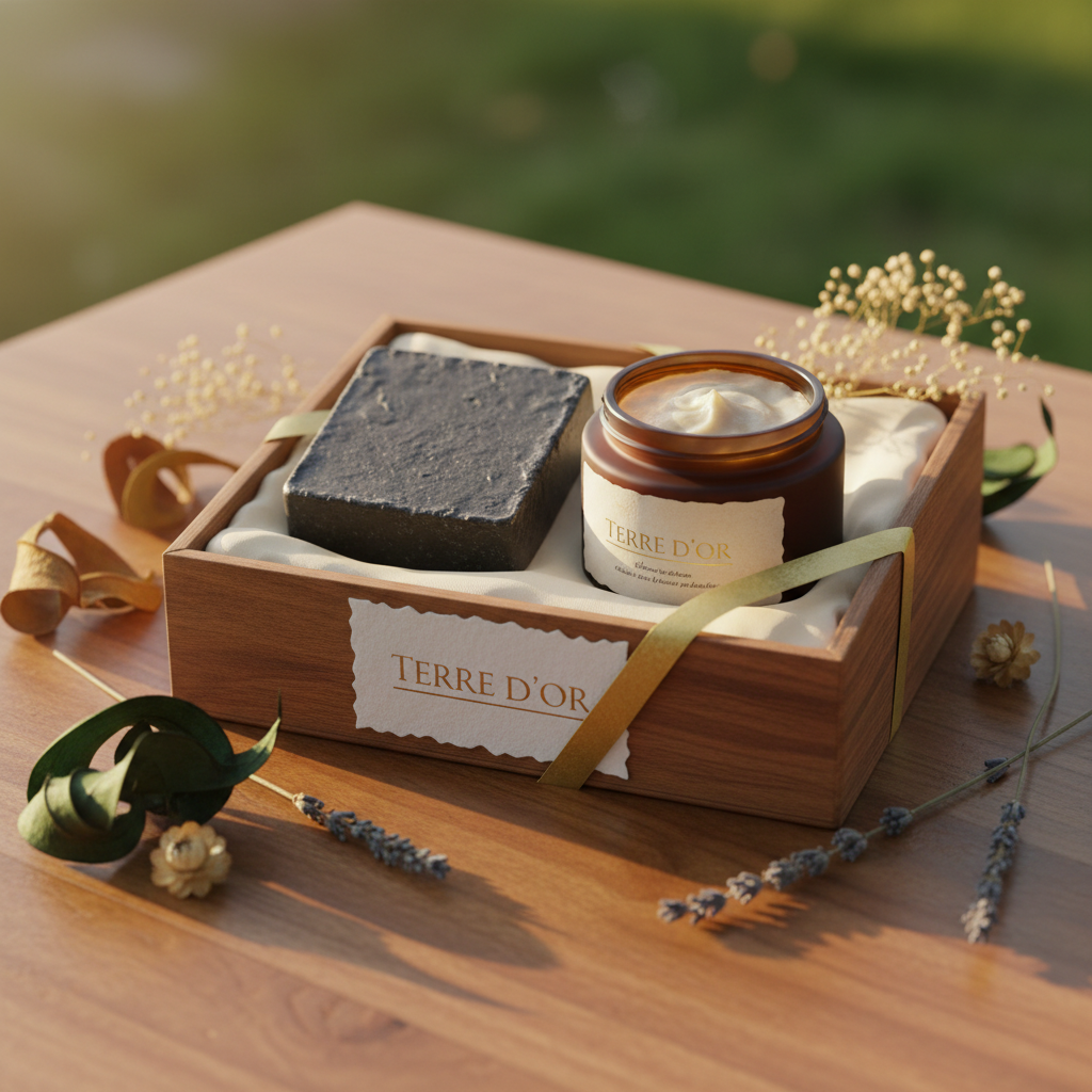 Duo Soin Terre d'Or — Savon Noir + Beurre de Karité